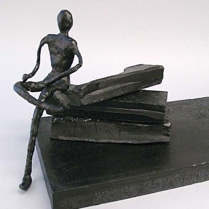 Escultura hecha de cera Cheese