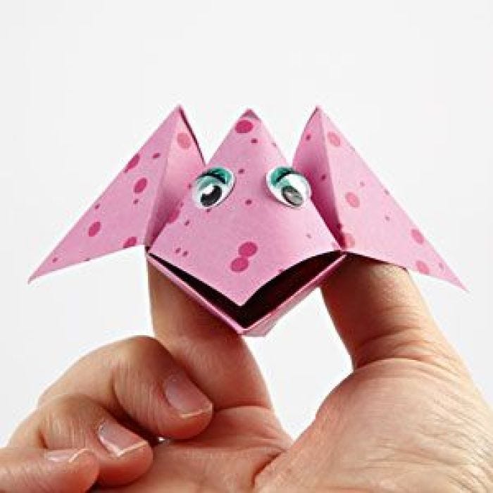 Pájaro de origami