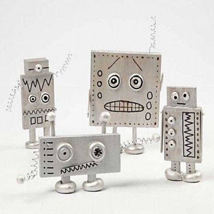 Wooden Robots