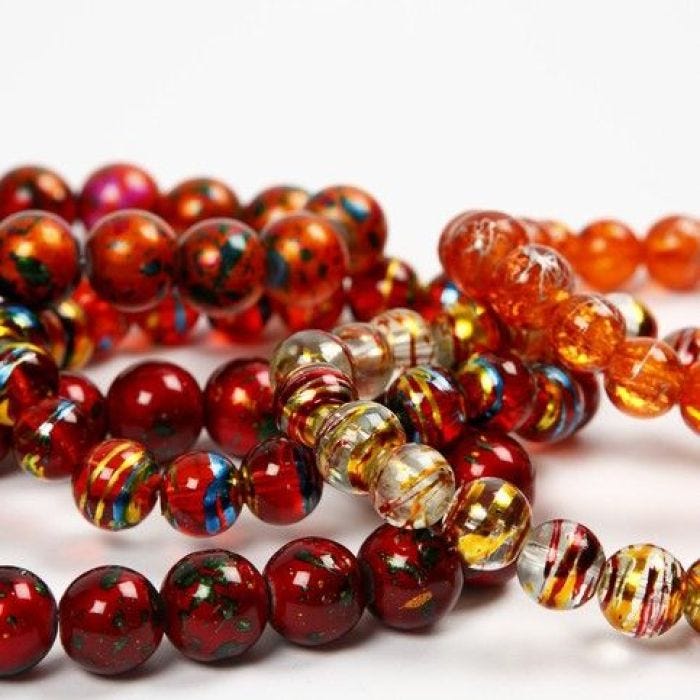 Fashion Mix Glass Bead Bracelets