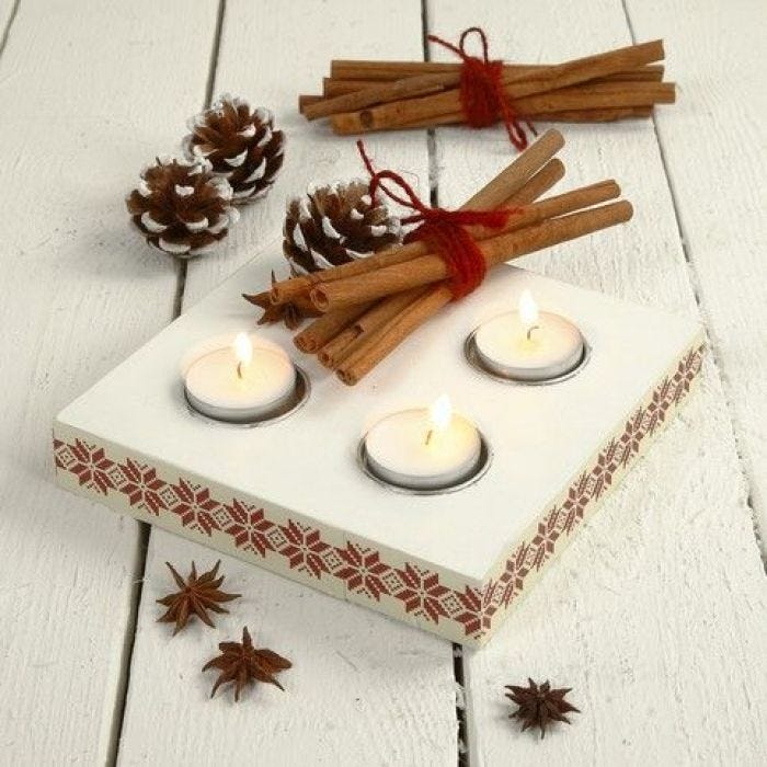 A Tea Light Candle Holder