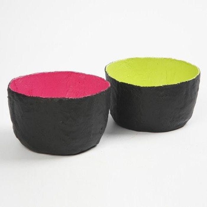 Bowls made from Gauze Bandage