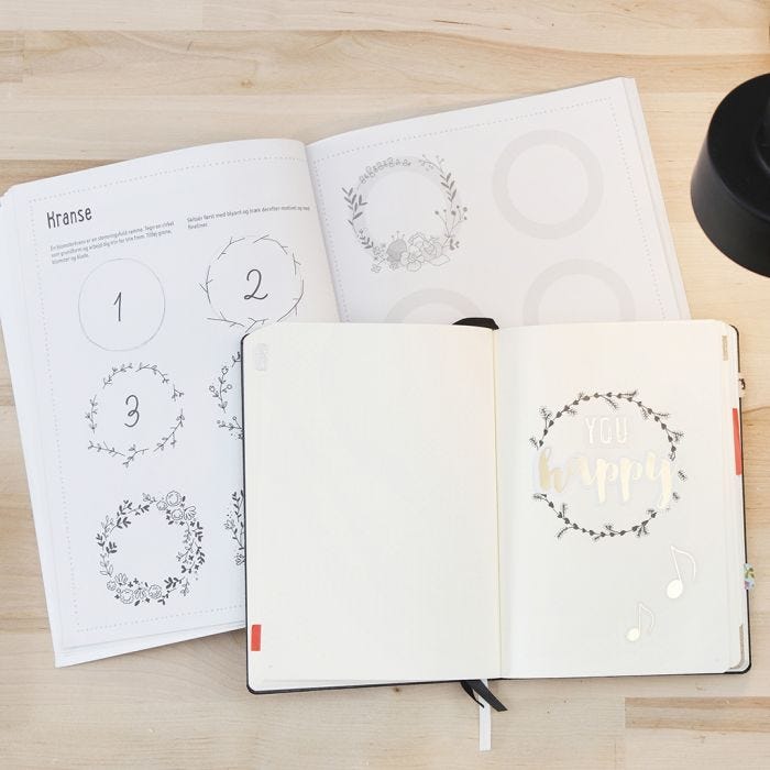 Un Bullet Journal con la ayuda de un libro de ejercicios