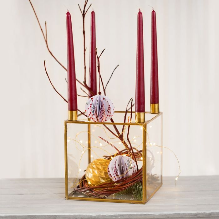 Un adorno de Navidad de Design Paper Circles