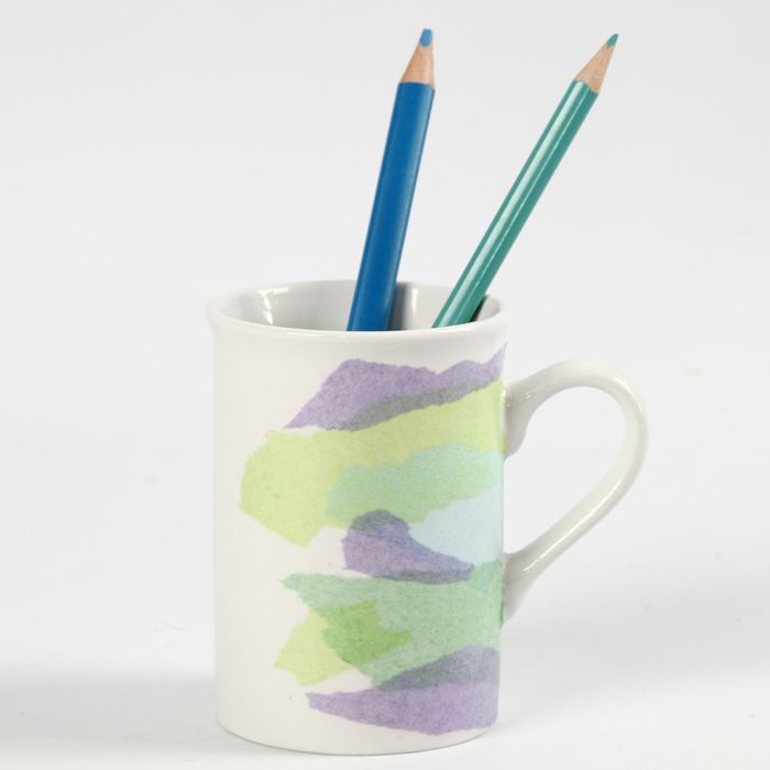 Decoupage sobre porcelana