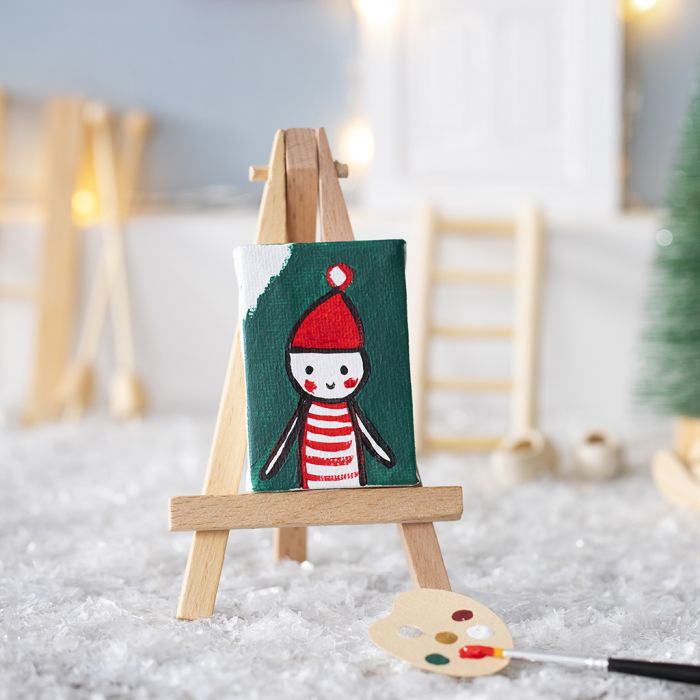 El autorretrato del Elfo para su puerta de Elfo.