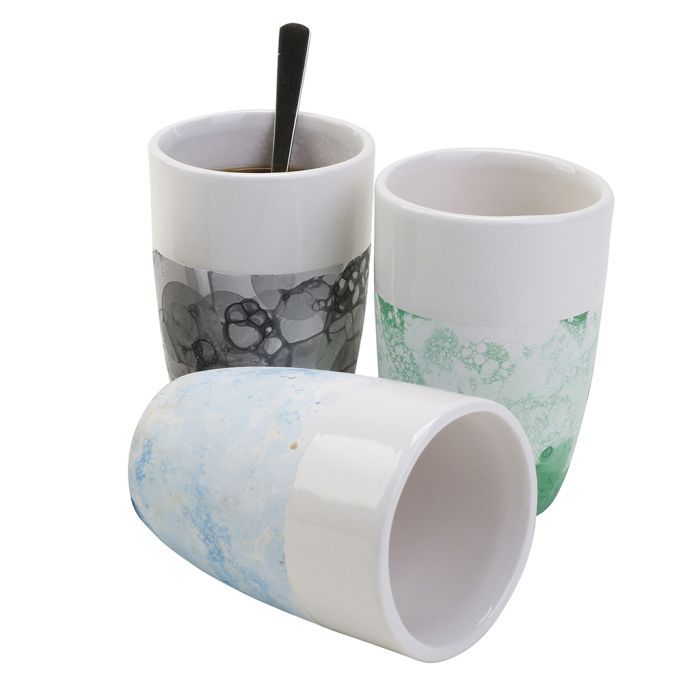 Cerámica con técnica de burbujas