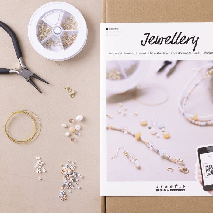 Kit de manualidades para principiantes: Aprende a fabricar joyas