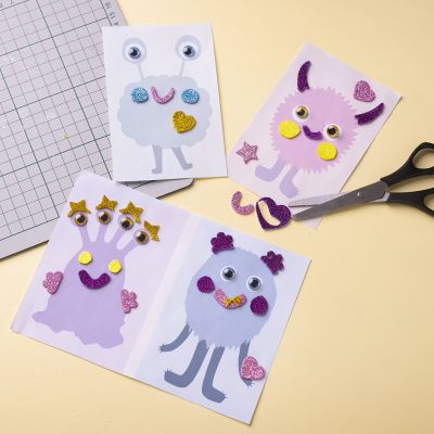Collage de monstruos