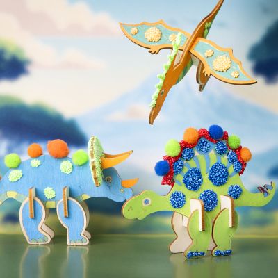 Dinosaurios imaginativos con efectos 3D geniales