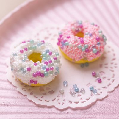 Donuts de Silk Clay® y Foam Clay®