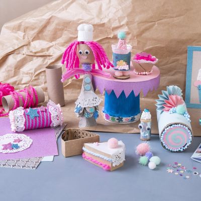 Pasteles reciclados