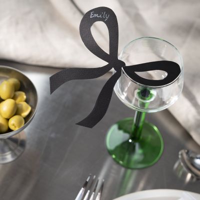 Elegante marcapuestos en forma de lazo