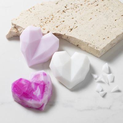 Jabones en forma de corazón