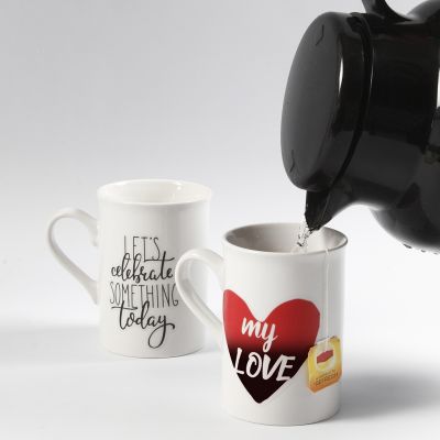 Tazas con pegatinas que cambian de color