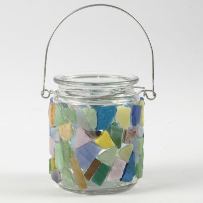 Mosaicos sobre vidrio