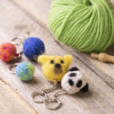 Pompones de fieltro