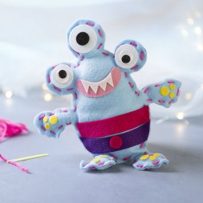 Monstruo de fieltro
