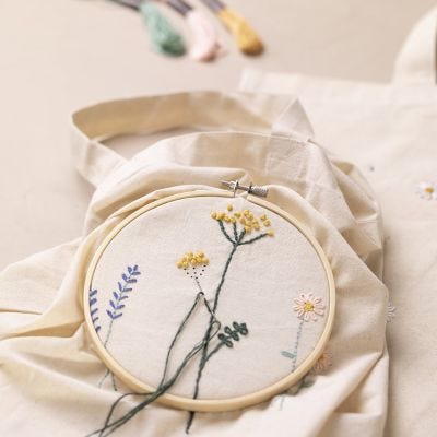 Kit de manualidades para principiantes: Aprende a bordar