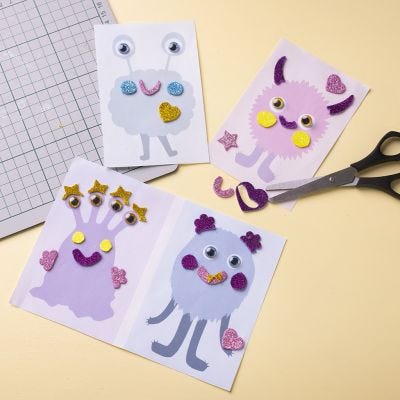 Collage de monstruos