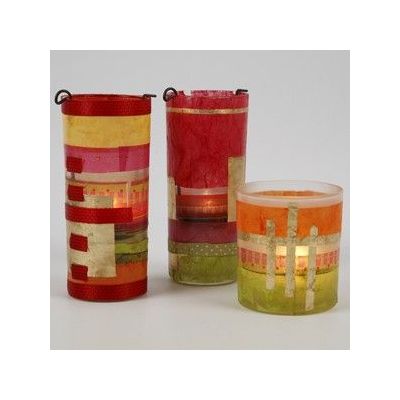 Enchanting Candle Holders with Gold