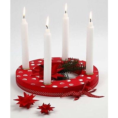 An Advent Candle Holder