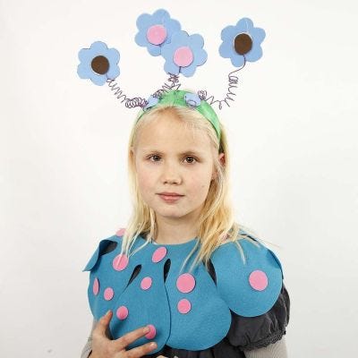 A Flower Hair Band