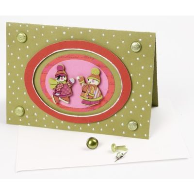 A card decorated with a Pearl Pen