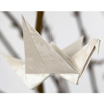 A Bird folded from Paper