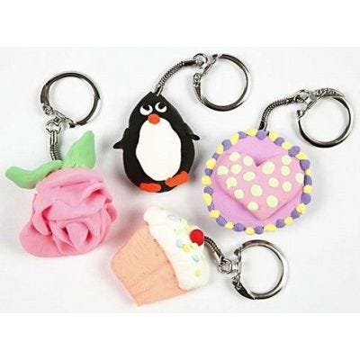 Silk Clay Pendants