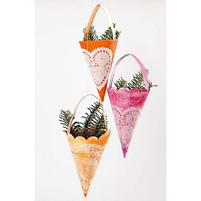 Cones with Doilies