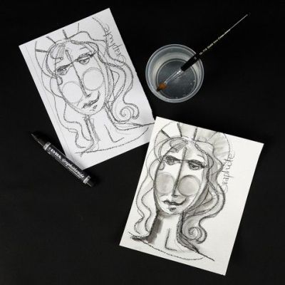 Lyra lápices de grafito solubles en agua