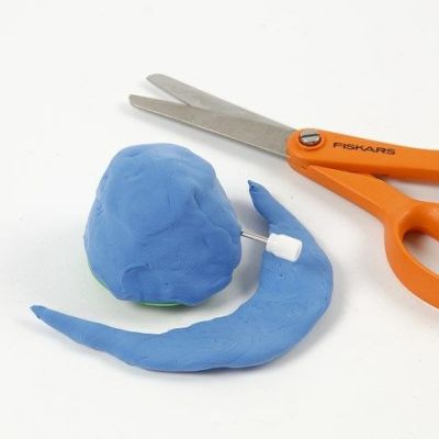 Figuras hechas de Silk Clay con partes móviles