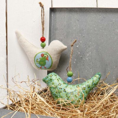 A Fabric Bird for hanging