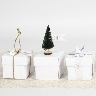 Decoración de una caja para montar