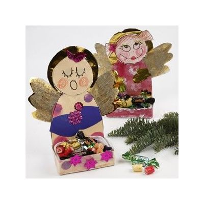 Angels with a Tray for Christmas Treats