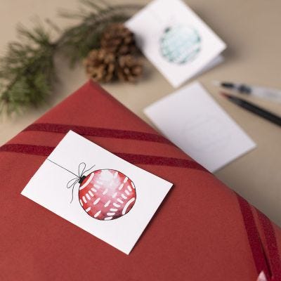 Carta «de-para» con goma de dibujo y acuarela