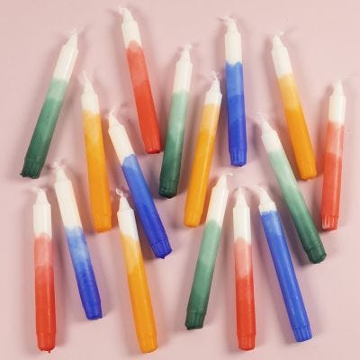 Vela de tinte por inmersión