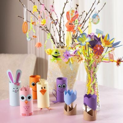 Decoración de primavera para toda la familia