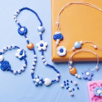 Pegamento para joyas de flores