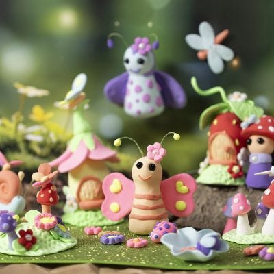 Mundo de cuento hadas con Silk Clay®