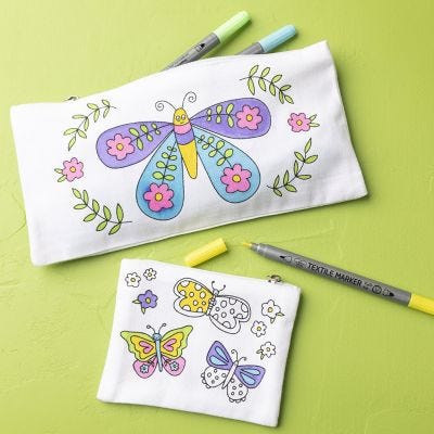 Estuche para lápices y monedero