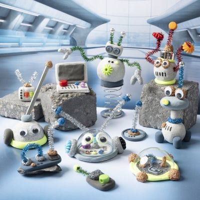 Universo de robots de Stone Clay