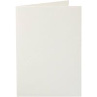 Tarjetas, medida tarjeta 10,5x15 cm, 220 gr, blanquecino, 10 ud/ 1 paquete
