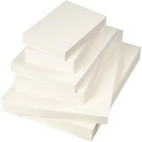 Papel de acuarela, A3,A4,A5, 200+300 gr, blanco, 6x100 hoja/ 1 paquete