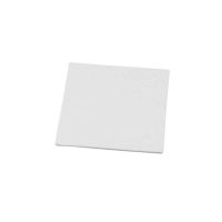 Lienzo en tablilla, medidas 12,4x12,4 cm, grosor 3 mm, 280 gr, blanco, 10 ud/ 1 paquete
