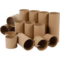 Tubo de papel, L. 4,7+9,3+14 cm, 60 ud/ 1 paquete
