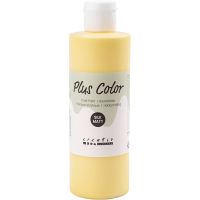 Pintura craft Plus Color, amarillo azafrán, 250 ml/ 1 botella
