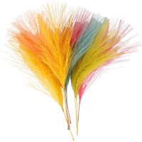 Plumas artificiales, L. 15 cm, A: 8 cm, surtido de colores, 10 ud/ 1 paquete