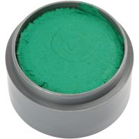 pintura facial en base a agua, verde, 15 ml/ 1 bote
